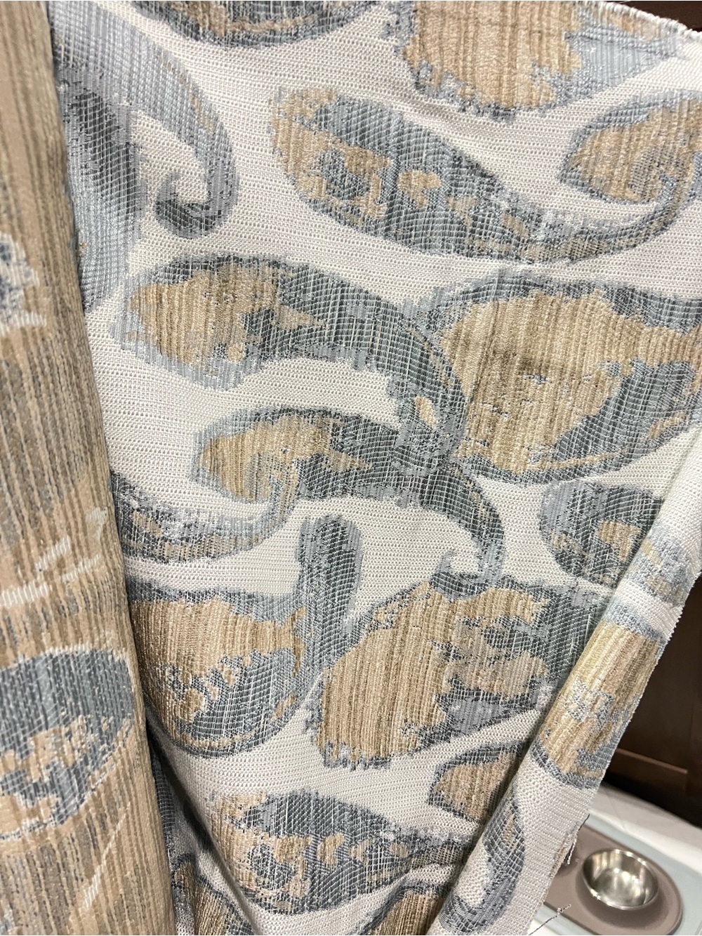 Textured Print Fabric
